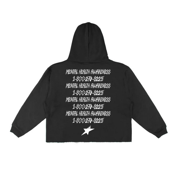 Cropped 'STARFYRE' Hoodie