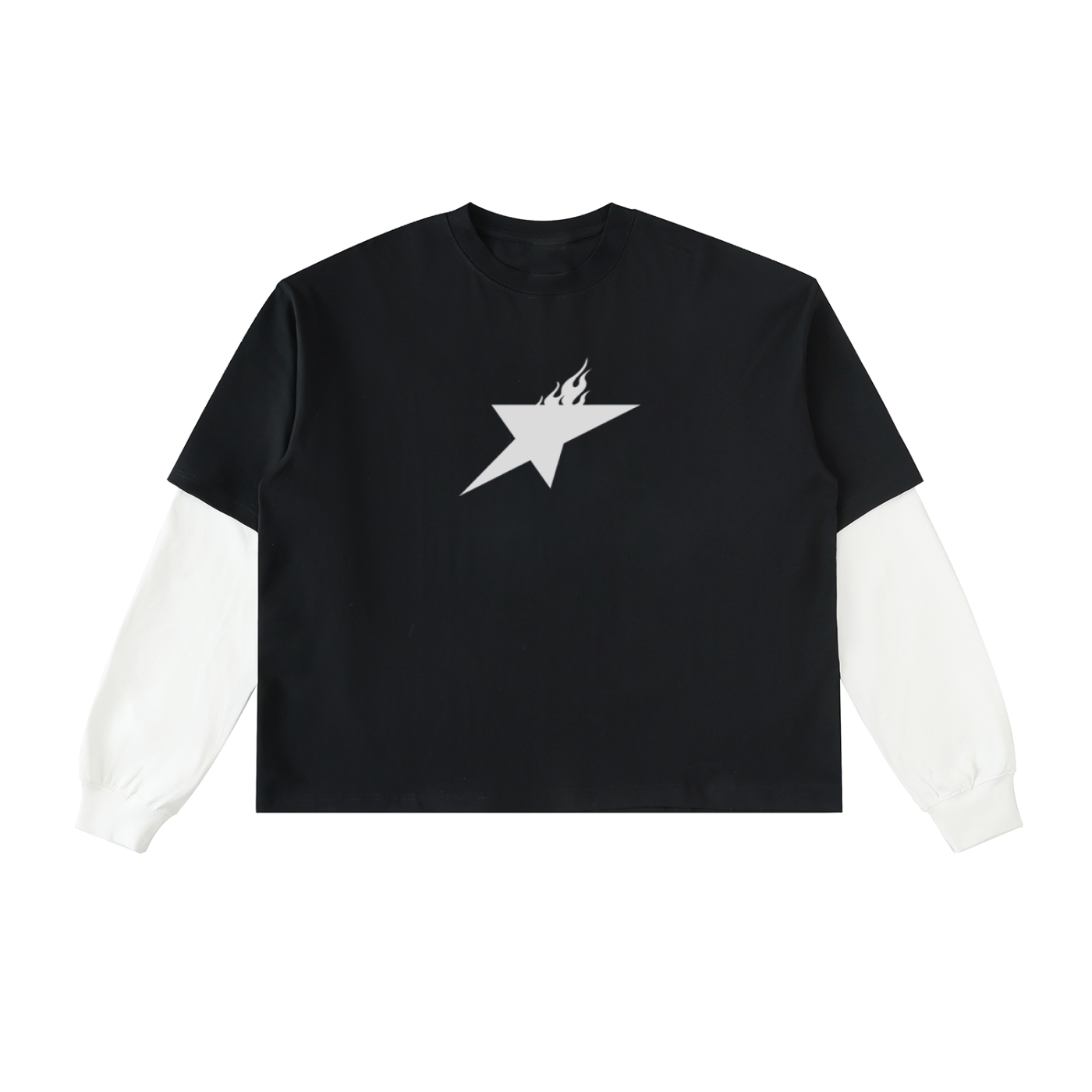 Fyre Layered Sleeve T-Shirt