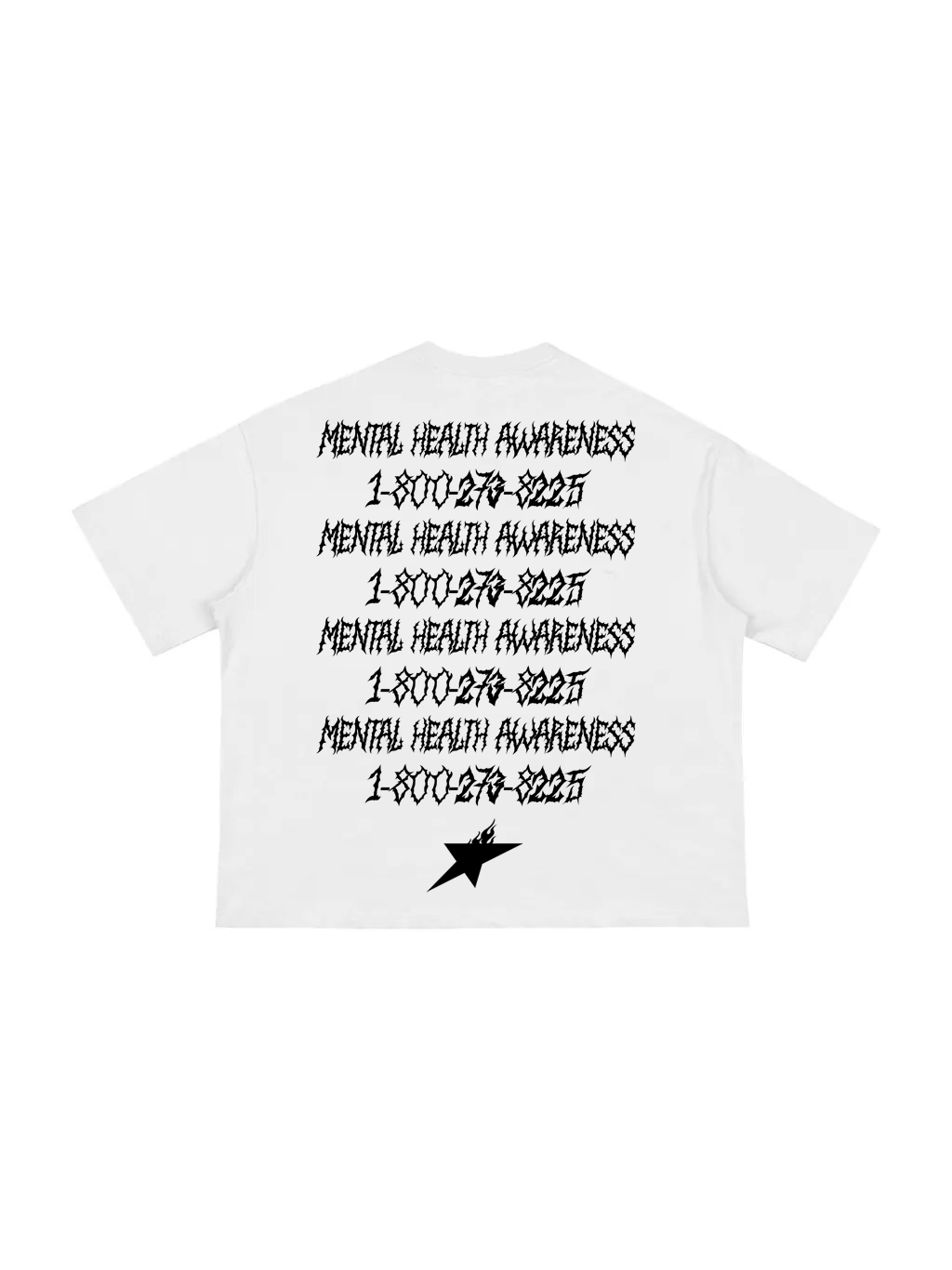 Oversized 'STARFYRE' Tee