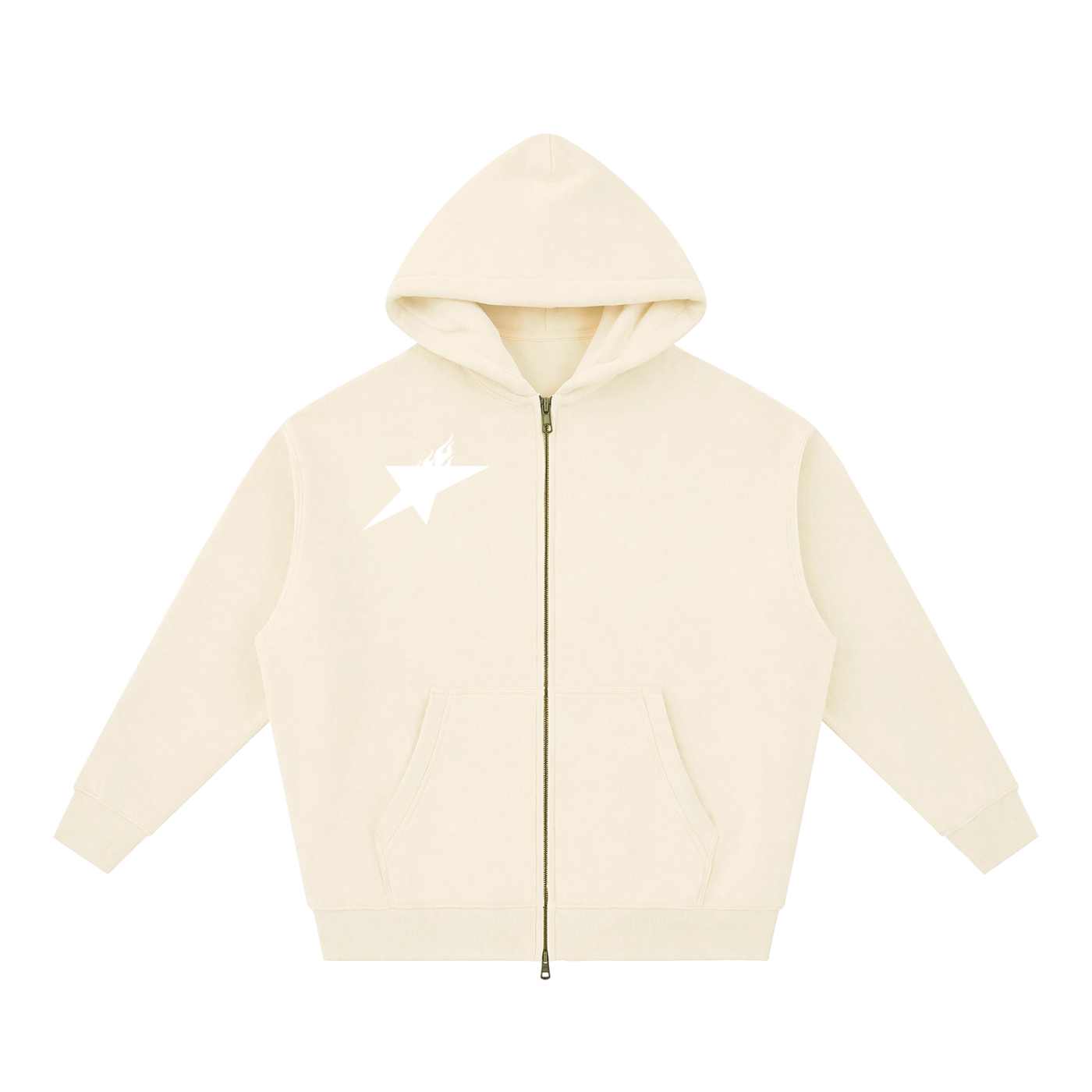 Essential Oversized Fleece Boxy Hoodie