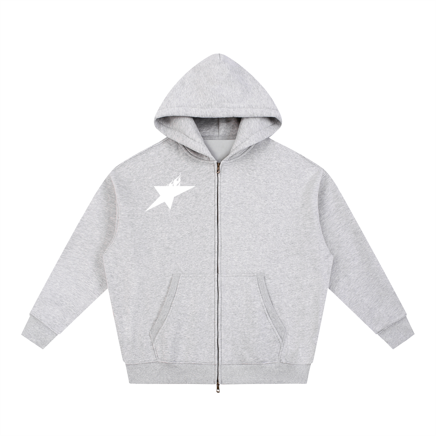 Essential Oversized Fleece Boxy Hoodie