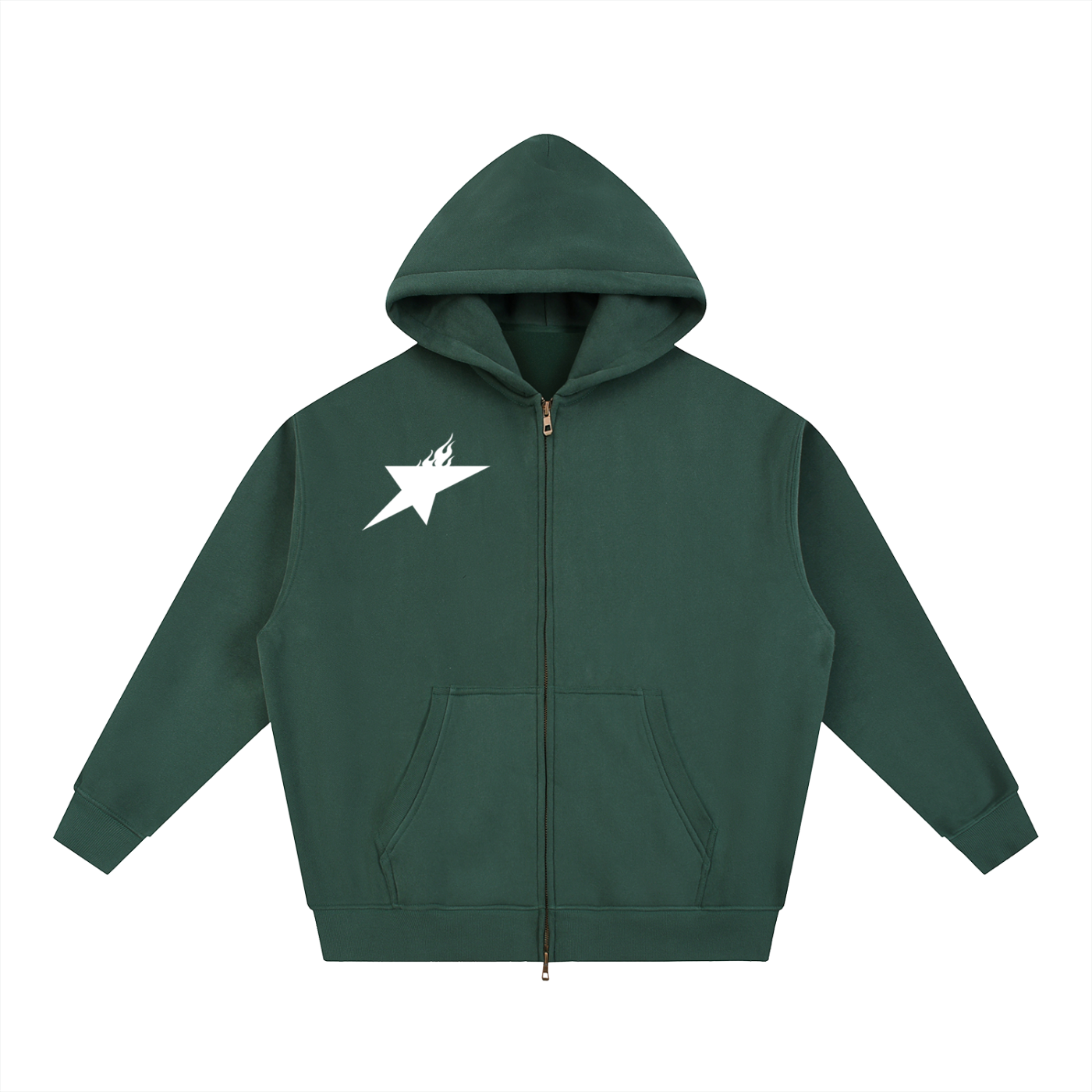 Essential Oversized Fleece Boxy Hoodie