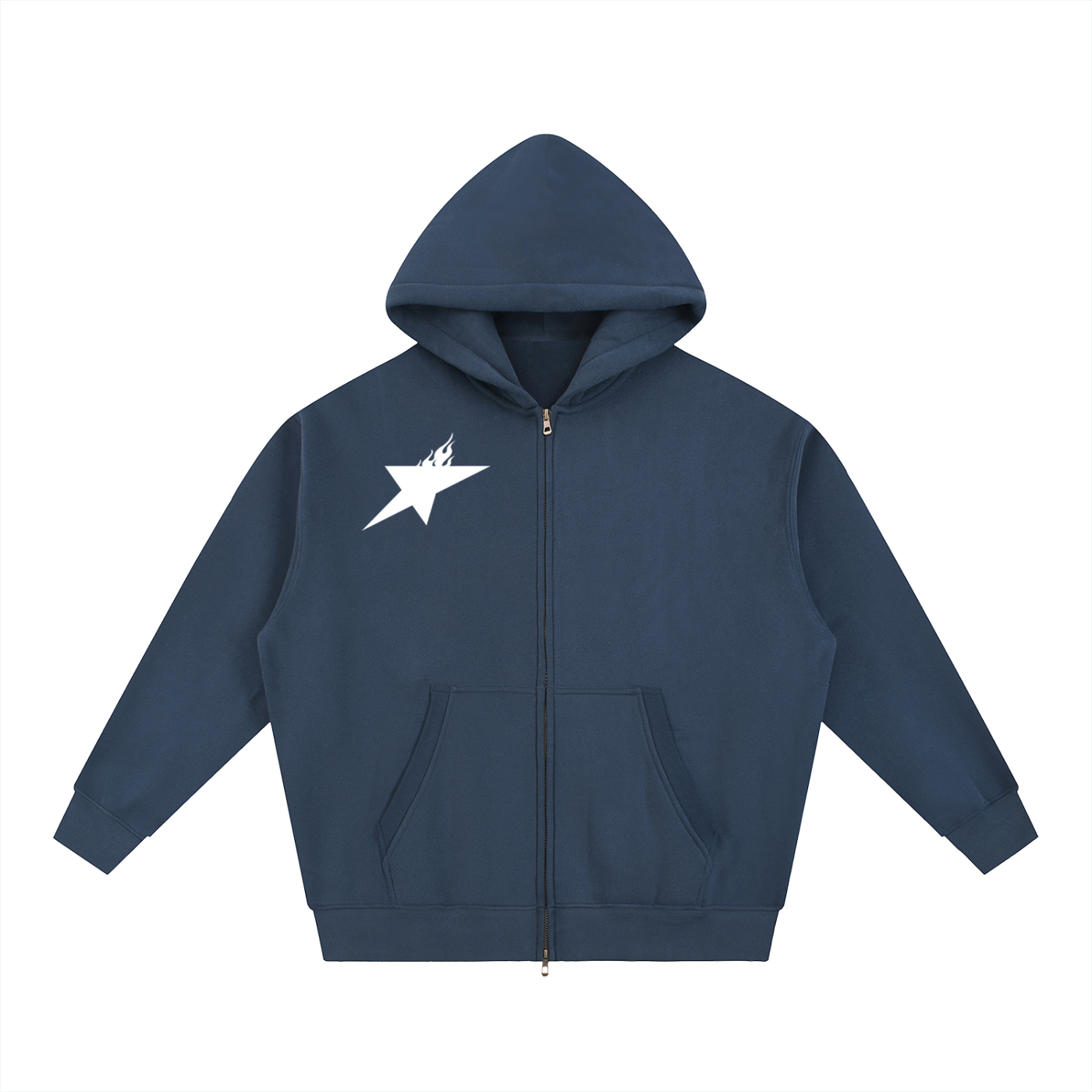 Essential Oversized Fleece Boxy Hoodie