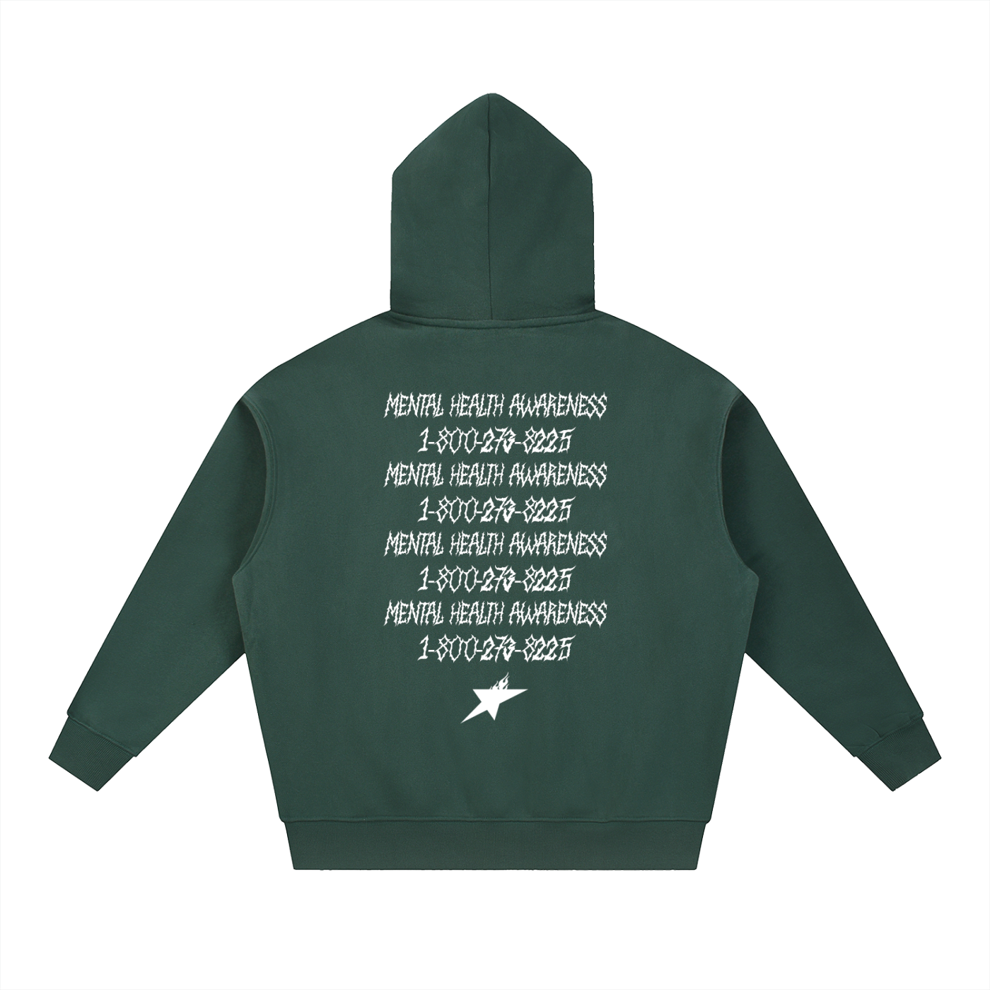 Essential Oversized Fleece Boxy Hoodie
