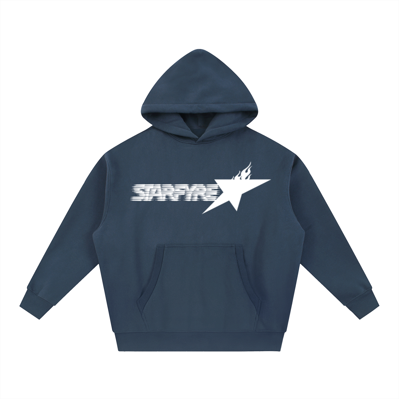 Essential Oversized Boxy Fit Fleece Hoodie
