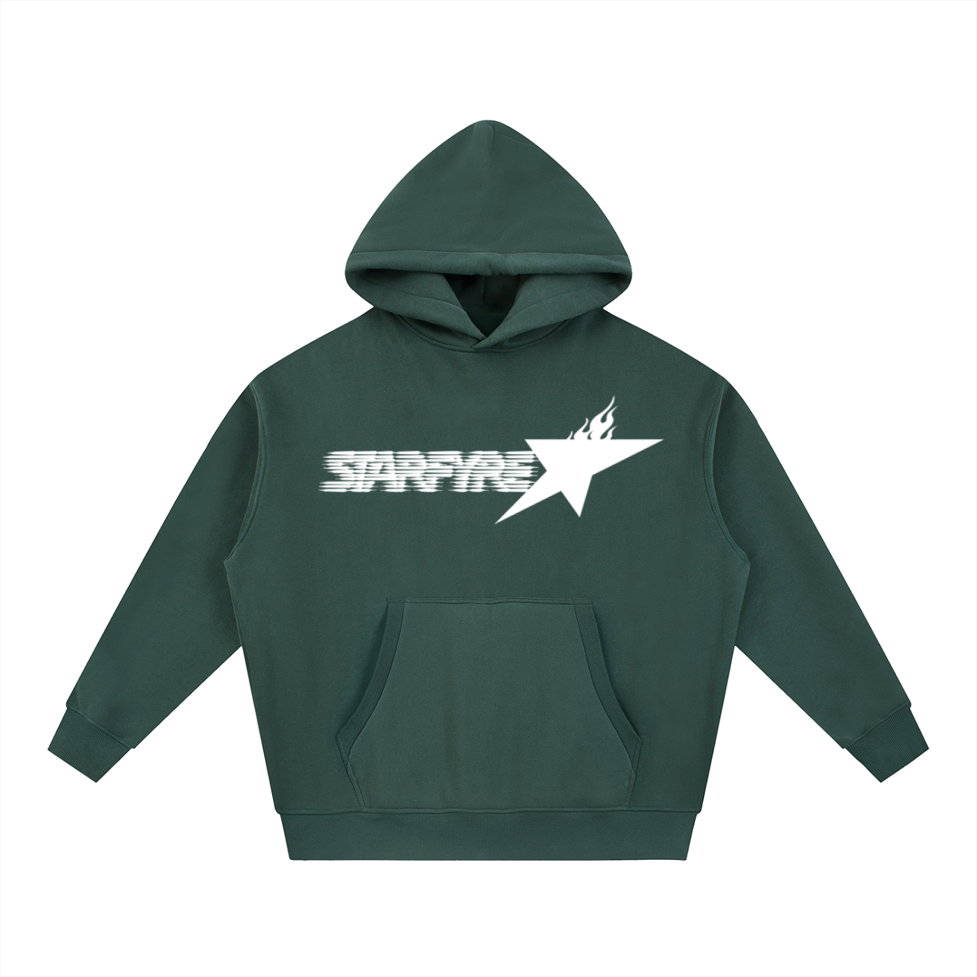 Essential Oversized Boxy Fit Fleece Hoodie