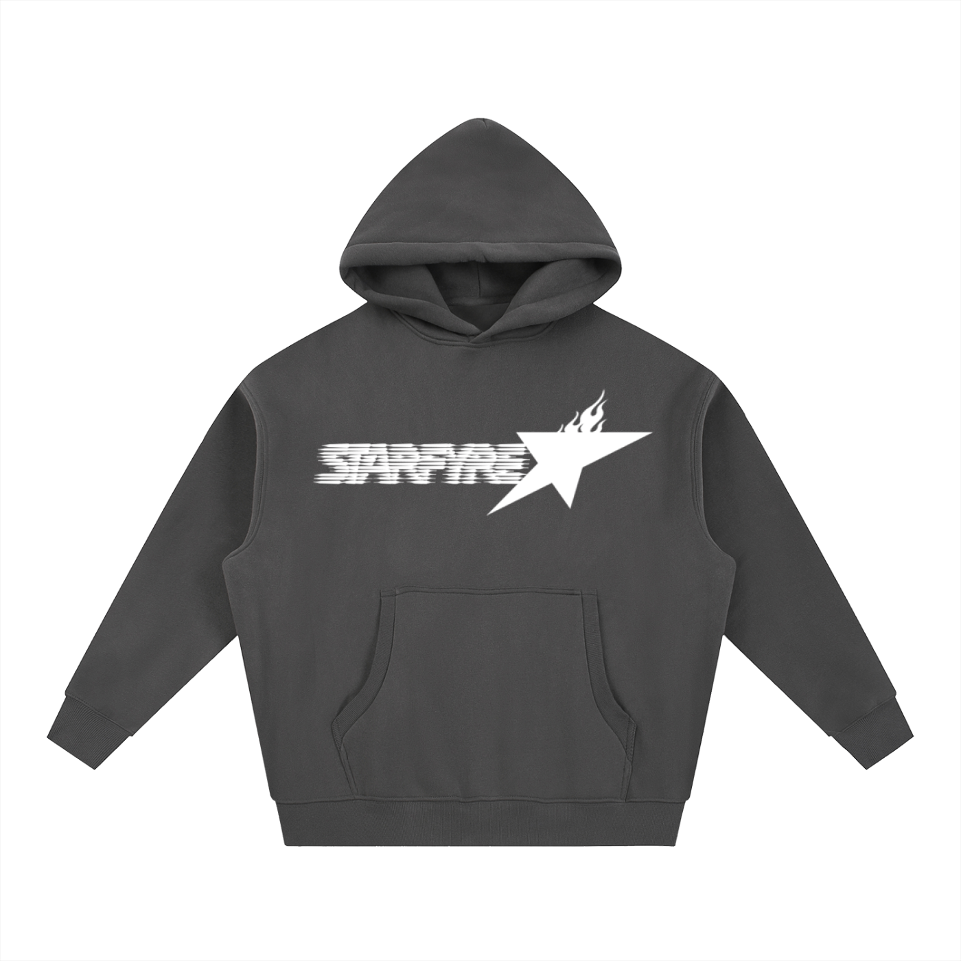 Essential Oversized Boxy Fit Fleece Hoodie
