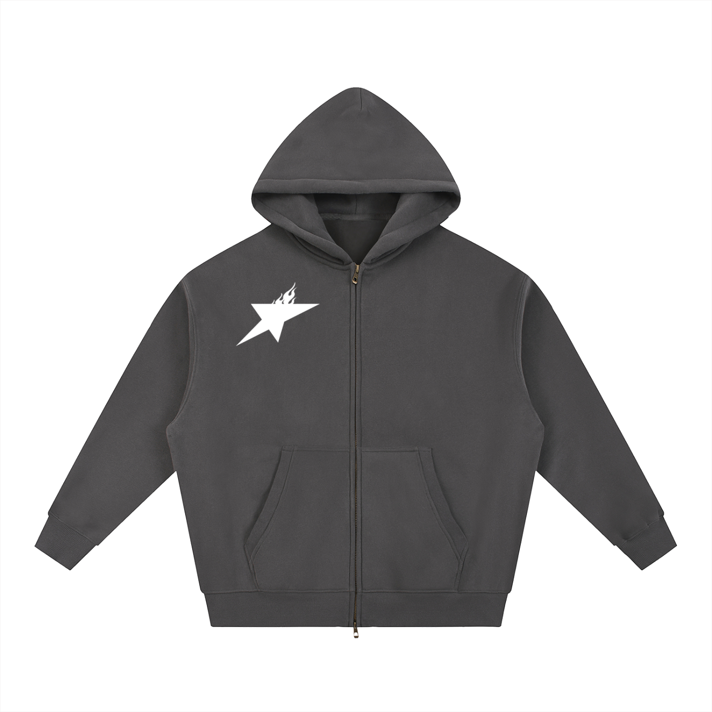 Essential Oversized Fleece Boxy Hoodie