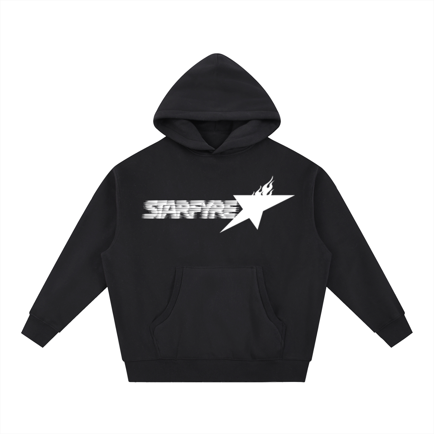 Essential Oversized Boxy Fit Fleece Hoodie